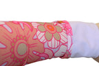 AeroTEQ Girls Lilac Bloom Mesh Pearl Snap Rodeo Shirt