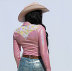 Dolly Pearl Snap Rodeo Shirt