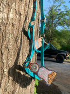 Floral Bling Bronc Halter RTS