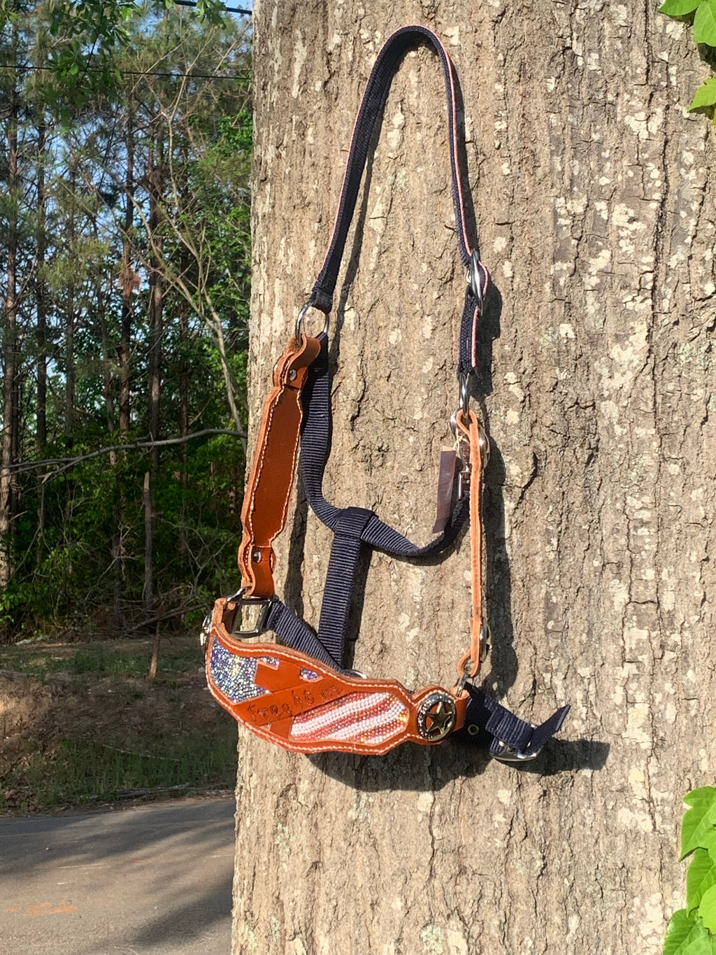 Freedom Red White Blue Bronc Halter RTS