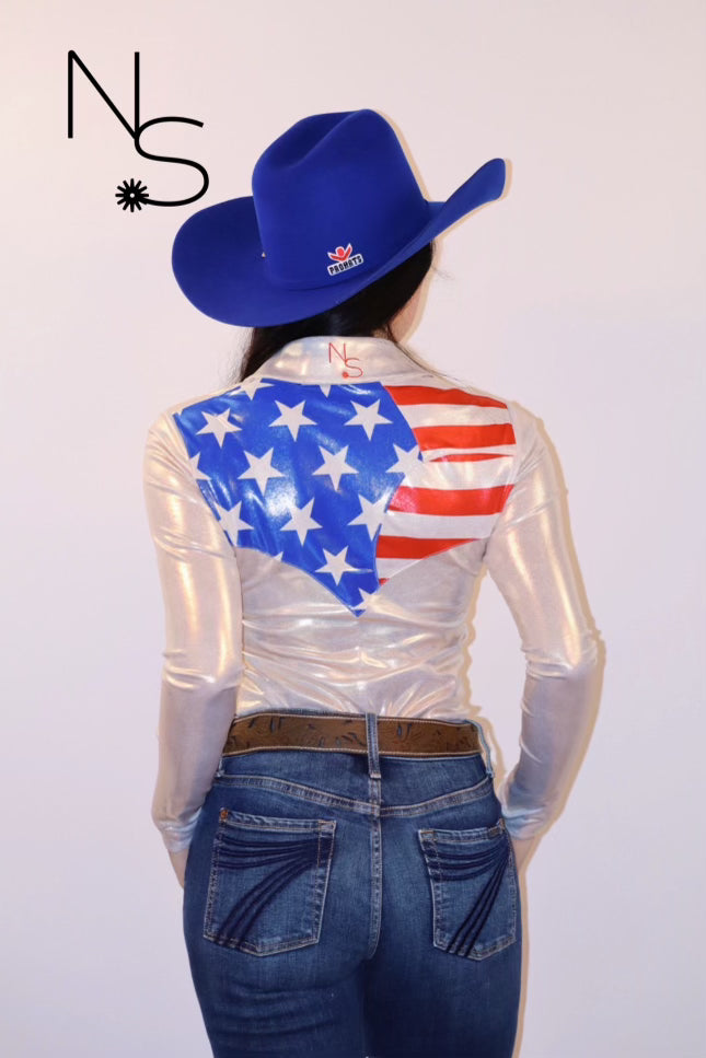 God’s Country Western Pearl Snap Rodeo Shirt