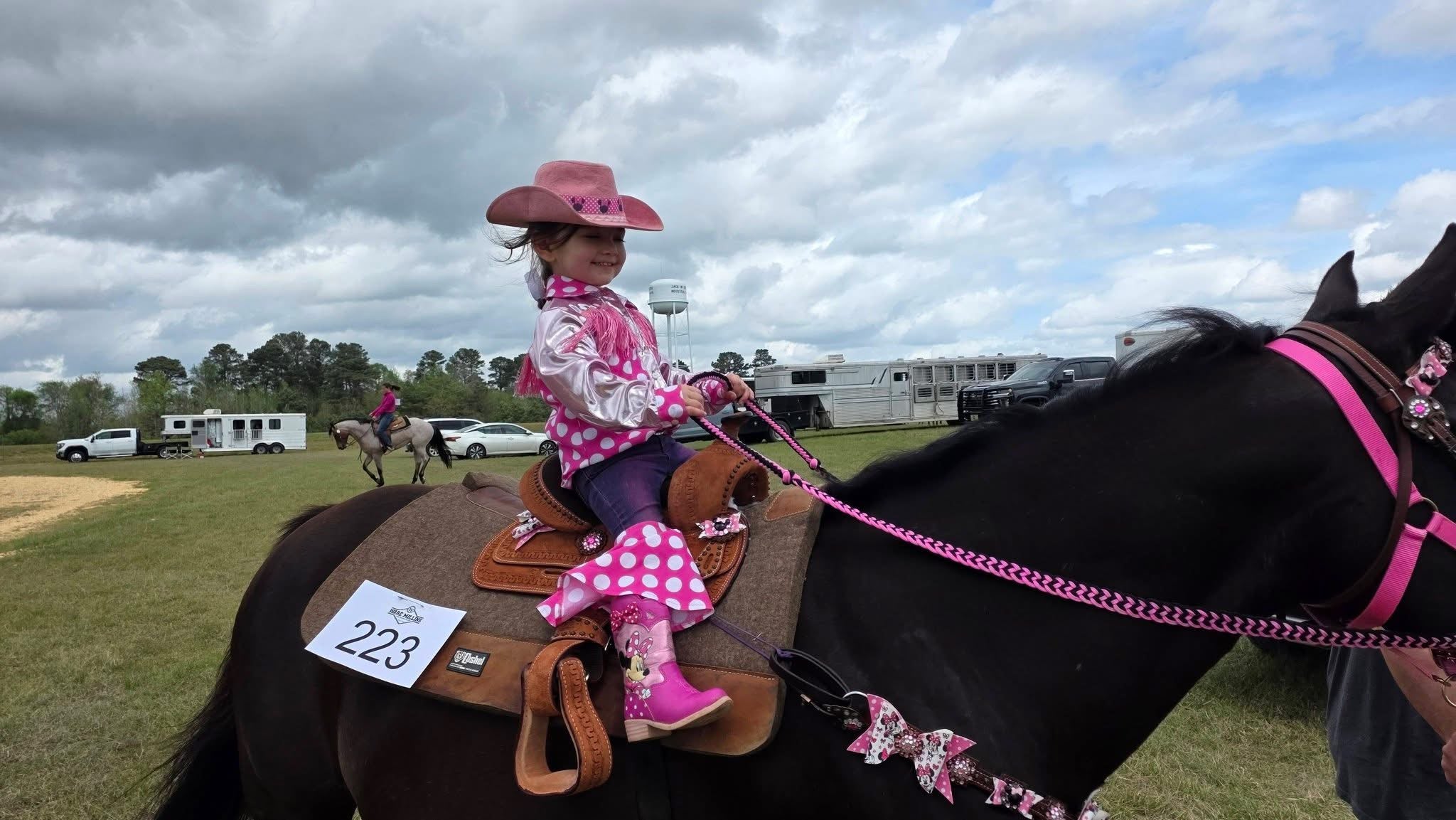 Bowtique Pink-Child Button Up